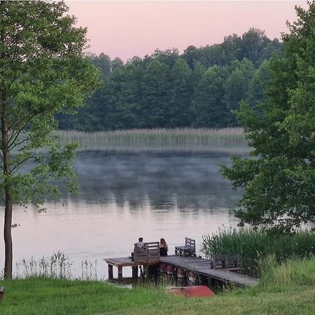 Domwigierski Pl -Jeziorki -Gr- Comfort-Ferienhaus-Polen - Wlasna Linia Brzegowa I Sauna Wysoki Most  Eksteriør bilde