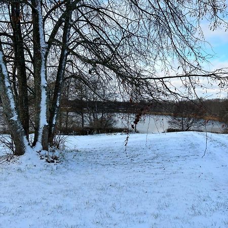 Domwigierski Pl -Jeziorki -Gr- Comfort-Ferienhaus-Polen - Wlasna Linia Brzegowa I Sauna Wysoki Most  Eksteriør bilde
