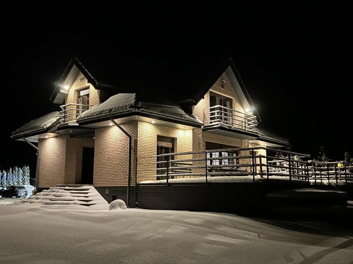 Domwigierski Pl -Jeziorki -Gr- Comfort-Ferienhaus-Polen - Wlasna Linia Brzegowa I Sauna Wysoki Most  Eksteriør bilde