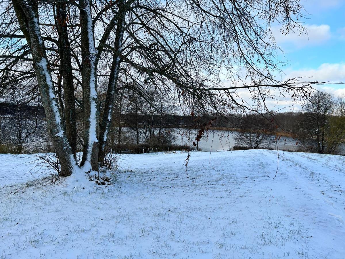 Domwigierski Pl -Jeziorki -Gr- Comfort-Ferienhaus-Polen - Wlasna Linia Brzegowa I Sauna Wysoki Most  Eksteriør bilde