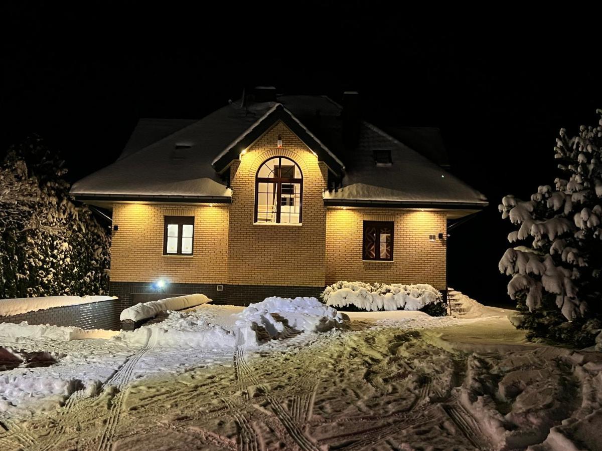 Domwigierski Pl -Jeziorki -Gr- Comfort-Ferienhaus-Polen - Wlasna Linia Brzegowa I Sauna Wysoki Most  Eksteriør bilde