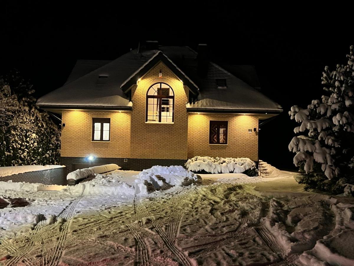 Domwigierski Pl -Jeziorki -Gr- Comfort-Ferienhaus-Polen - Wlasna Linia Brzegowa I Sauna Wysoki Most  Eksteriør bilde