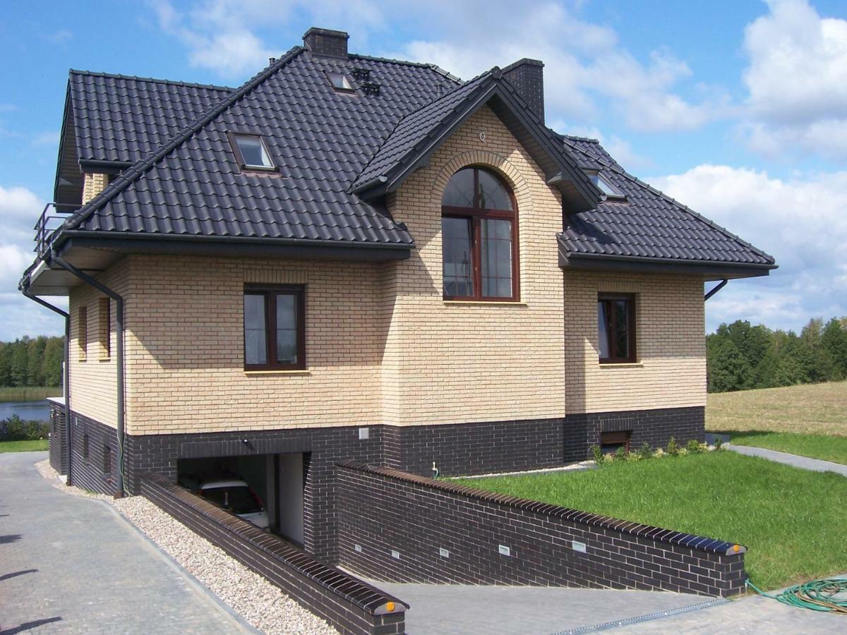 Domwigierski Pl -Jeziorki -Gr- Comfort-Ferienhaus-Polen - Wlasna Linia Brzegowa I Sauna Wysoki Most  Eksteriør bilde