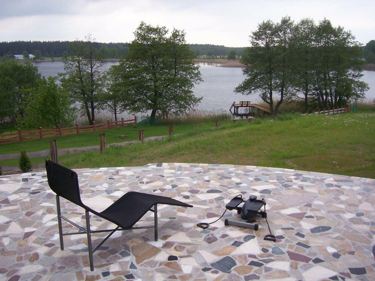Domwigierski Pl -Jeziorki -Gr- Comfort-Ferienhaus-Polen - Wlasna Linia Brzegowa I Sauna Wysoki Most  Eksteriør bilde