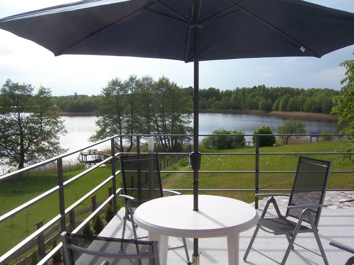 Domwigierski Pl -Jeziorki -Gr- Comfort-Ferienhaus-Polen - Wlasna Linia Brzegowa I Sauna Wysoki Most  Eksteriør bilde